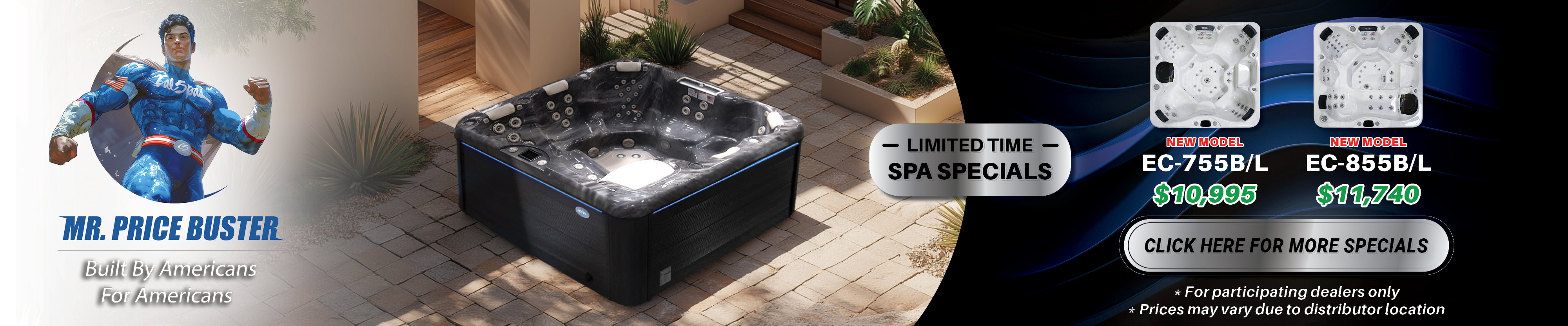 Calspas hot tub being used in a family setting - Gainesville